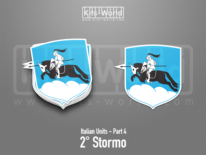 Kitsworld SAV Sticker - Italian Units - 2° Stormo W:100mm x H:96mm 